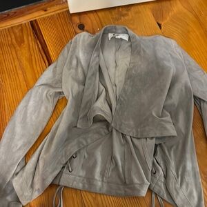 Bb Dakota grey xs jacket suede bb Dakota grey jacket